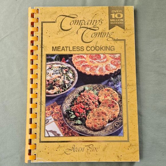 Company's Coming - Meatless‎ Cooking by Jean Pare - Plastic Comb - Easy Recipes - Picture 1 of 10